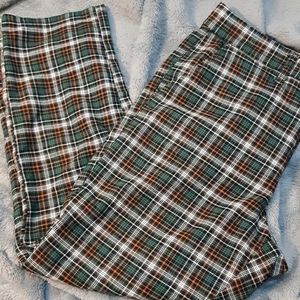 AEO Plaid Stretch Pants